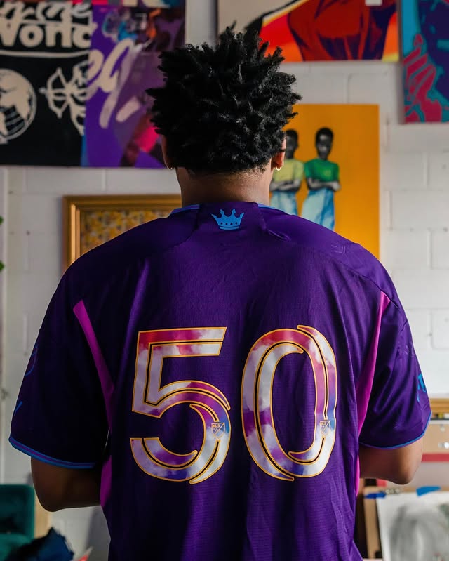 Special edition jersey numbers designed by Mike Jones